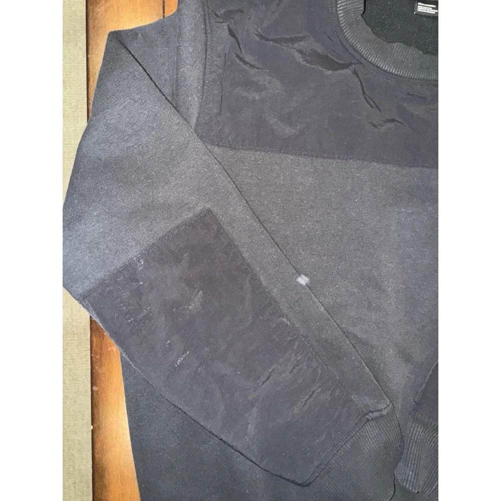 The North Face Highrail Crewneck Sweatshirt Black Pullover Top Mens Size Large L